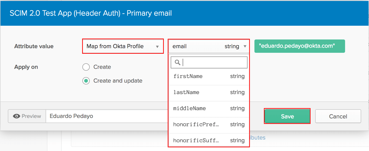 Attributes - Map Attribute