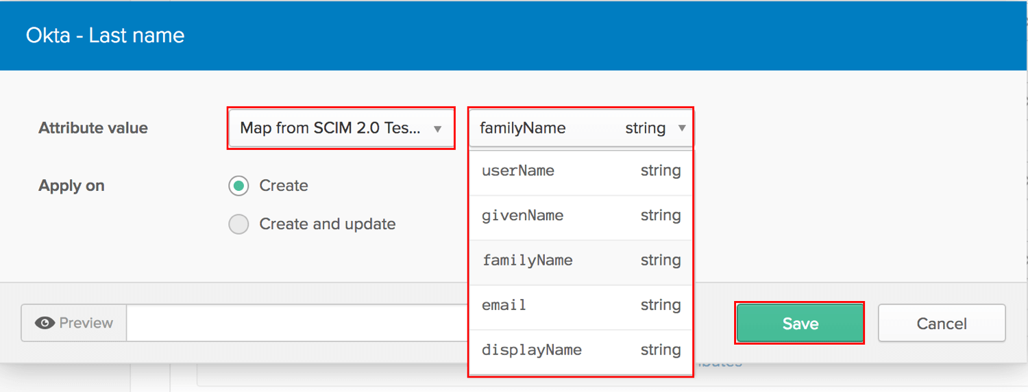 Attribute Dialog - Map Attribute