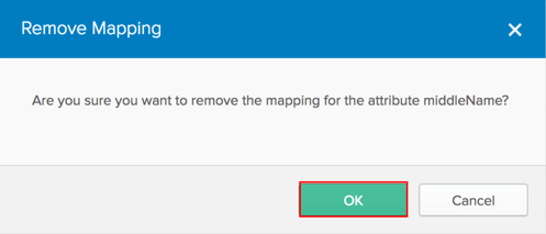 Remove Mapping